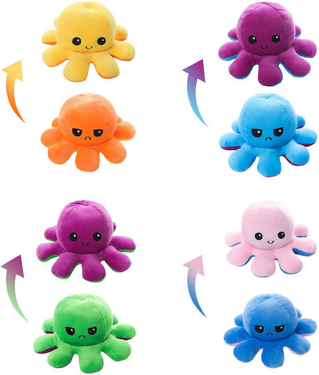 HOMie Λούτρινο Reversible Octopus 20 εκ. (Διάφορα Σχέδια) 1τμχ