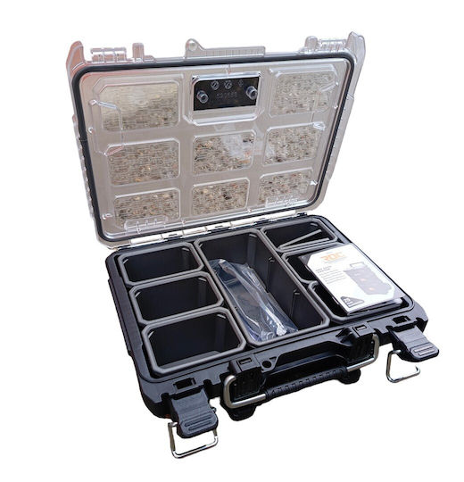 Keter ROC Pro Gear 2.0 Tool Compartment Organizer Black 34.8x26.8x9.5cm