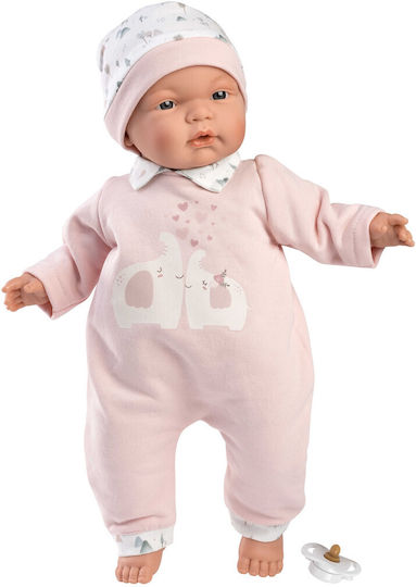 Baby Doll Llorens Joelle Elephant Pink 38 Cm