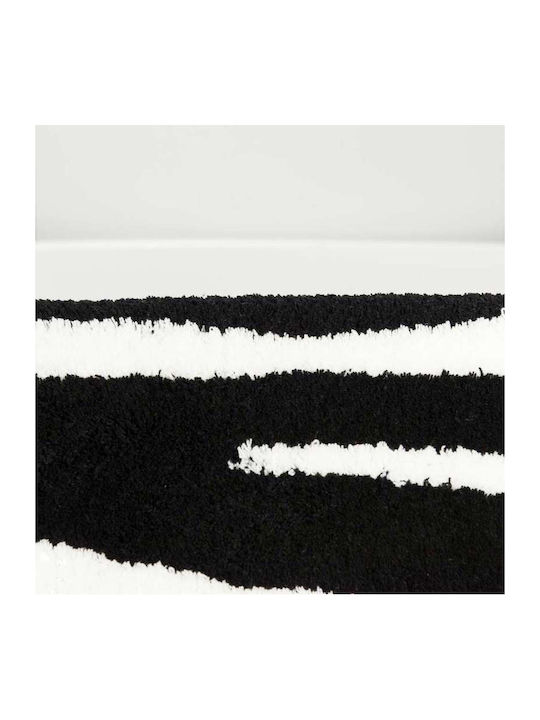 Sealskin Rutschfest Badematte Synthetisch,Polyester/Cotton/Leather Toilette Safari 293557619 Black 50x60cm