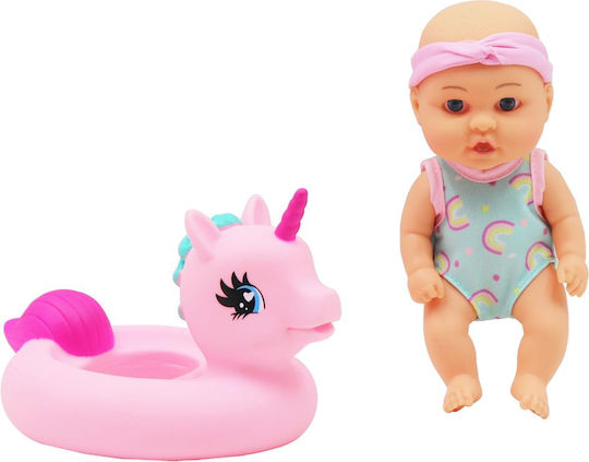 Luna Baby Doll Set for Bath with Animal for 2 Plus Years 18 cm (Various Designs) 1pc