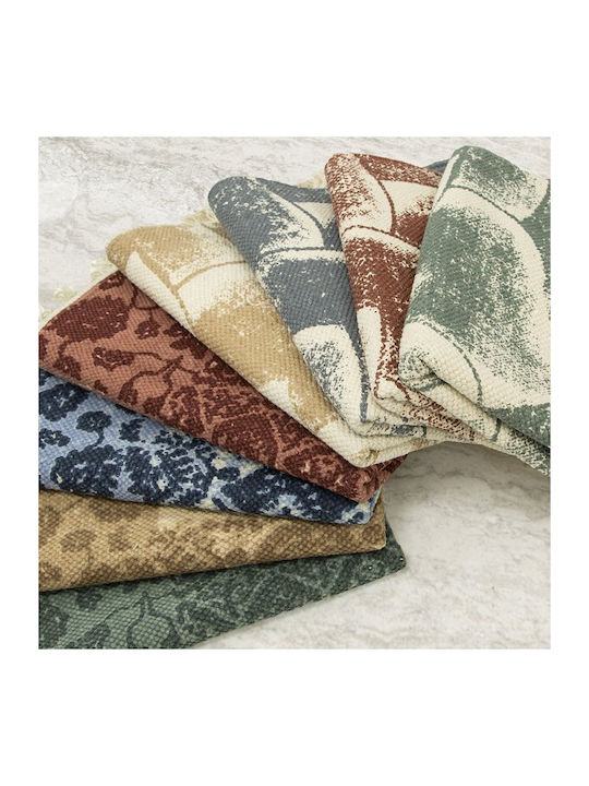 Lino Home Πατάκι Μπάνιου Βαμβακερό 7300000538 Olive 60x90εκ.