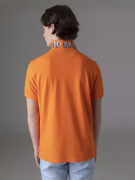 Beneto Maretti Bluza Bărbătească Polo Orange