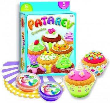 Sentosphere Πλαστελίνη - Παιχνίδι Cupcakes για 3+ Ετών, 5τμχ