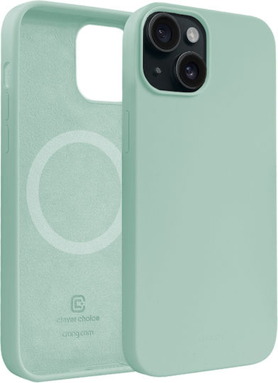 Crong Color Back Cover Σιλικόνης Πράσινο (iPhone 15)