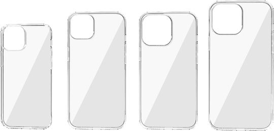 XO Задна корица Силикон Прозрачен (iPhone15 Plus)