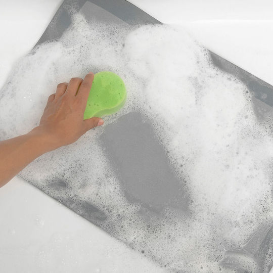 InnovaGoods Non-Slip Bath Mat Thrymat V0103817 Gray 40x60cm