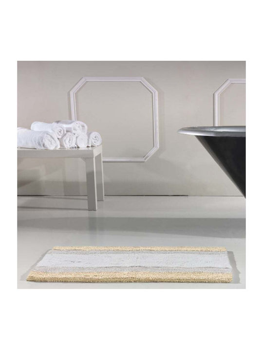 Guy Laroche Πατάκι Μπάνιου Βαμβακερό Isolda 1127091114009 Gold 55x90εκ.