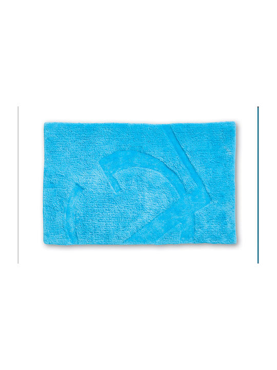 Guy Laroche Bath Mat Cotton Trivia 1127091110018 Turquoise 60x100cm