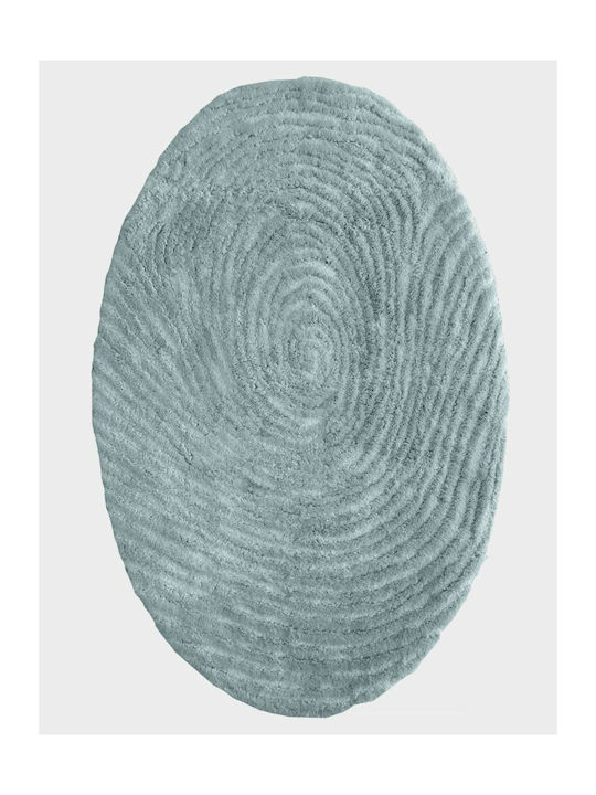 Abyss & Habidecor Badematte Baumwolle Oval Identity 7609210455-01 Green 70x105cm