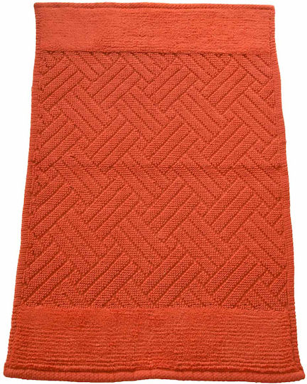 Dimitracas Badematte Baumwolle Syros 05584.003 Orange 50x80cm