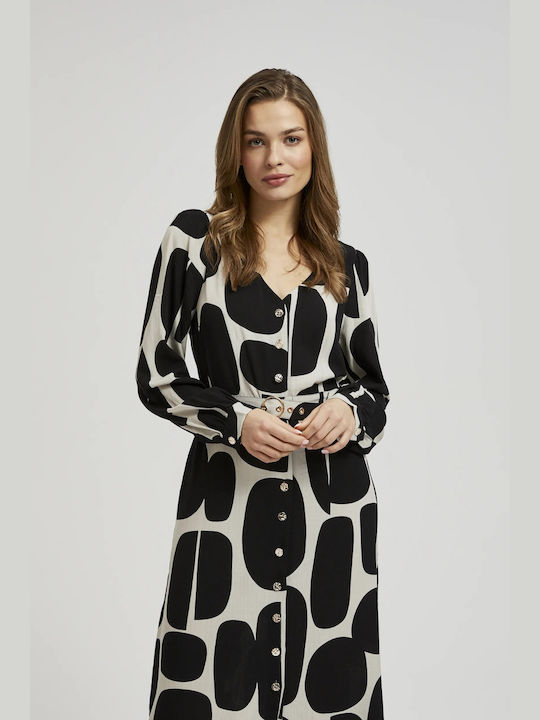 Moodo Midi Shirt Dress Dress Embrime