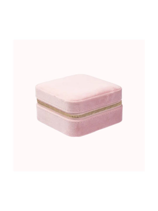 Naya Jewelry Travel Jewellery Box Pink