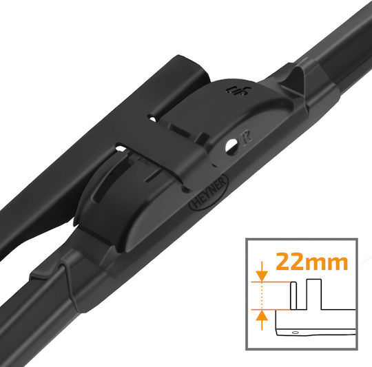 Heyner Windscreen Wiper Set Suitable Alfa Romeo Spider 939 September 2006 December 2010 Hybrid