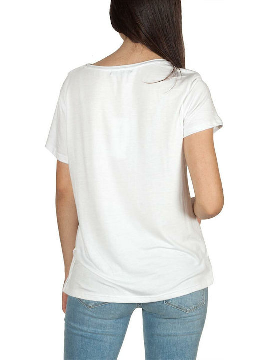 Rut & Circle Damen T-shirt Weiß