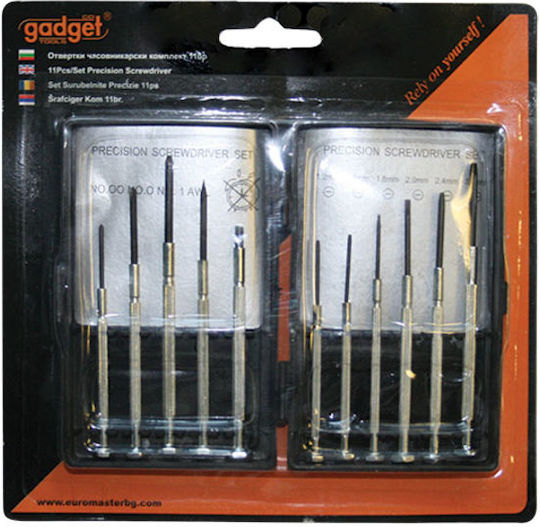 Gadget Tools Σετ 11 Κατσαβίδια Ακριβείας