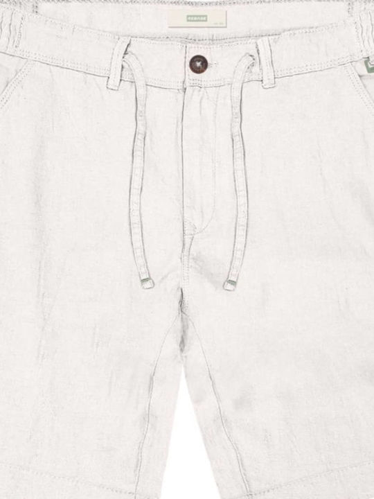 Rebase Men's Shorts Chino Off White