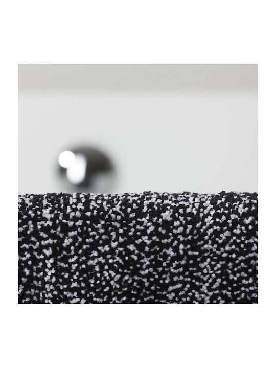 Sealskin Rutschfest Badematte Mikrofaser Toilette Speckles 294608419 Black 45x50cm