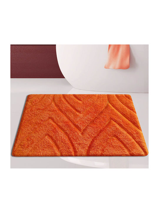 San Lorentzo Bath Mat Cotton 105 Coral 50x80cm