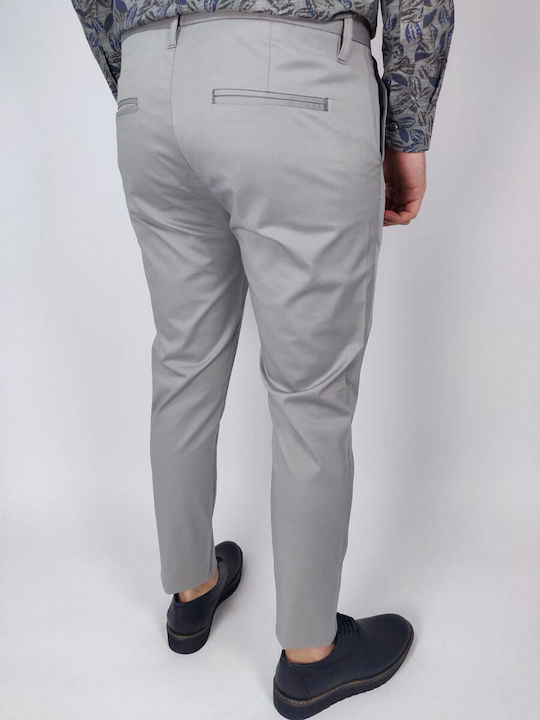 Hose Chino in Schlanker Passform Gray