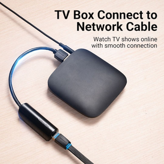 Vention CEHBB USB Network Adapter with Wired Connection Gigabit Ethernet