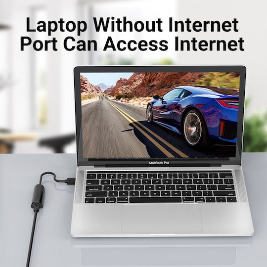 Vention CEHBB USB Network Adapter with Wired Connection Gigabit Ethernet