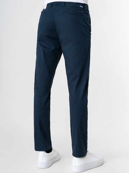 Hamaki-Ho Men's Trousers Chino Blue