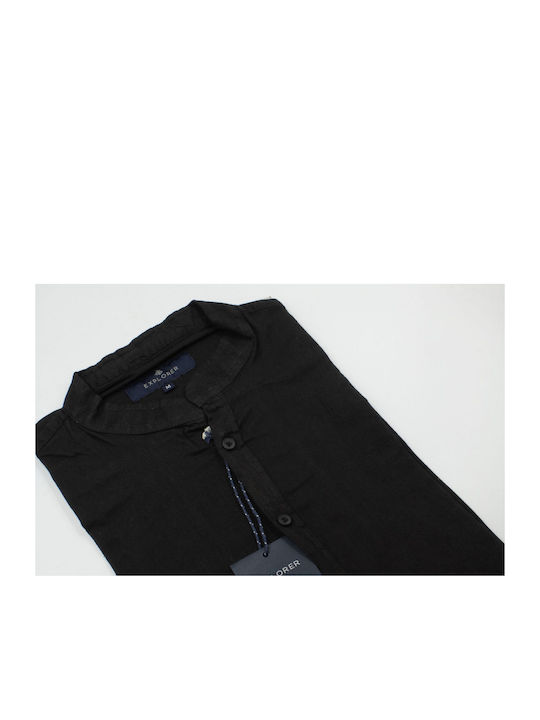 Explorer Men's Shirt Long Sleeve Black