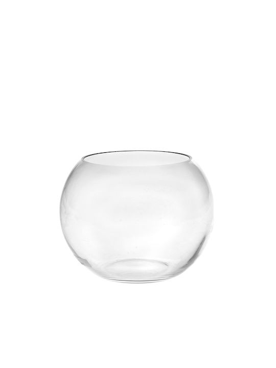 Iliadis Glass Vase 18x18x21cm