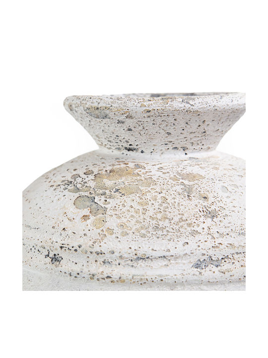 Soulworks Decorative Vase White 35x35x40cm