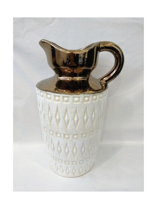 Oriana Ferelli Decorative Vase GB19V003-L White 24cm