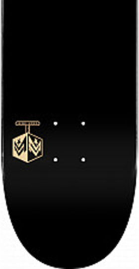 Mini Logo Chevron Detonator Скейтборд Къса дъска Черен