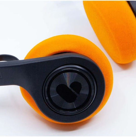 We Are Rewind Fără fir Bluetooth On Ear Căști cu 12 ore de Funcționare Portocalii