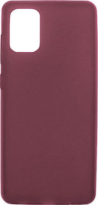 Back Cover Silicone Burgundy (Galaxy A51)