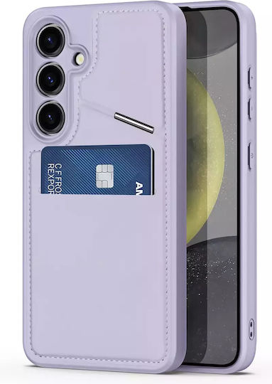 Dux Ducis Mag Back Cover Piele / Piele artificială Violet (Galaxy S24)
