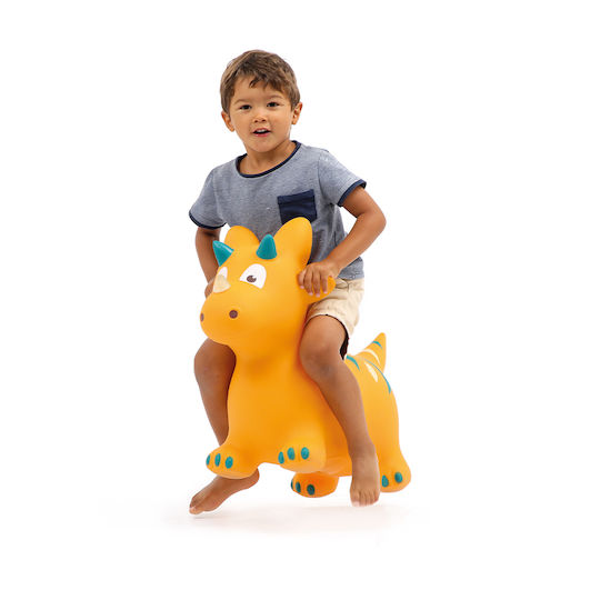 Ludi Hoppers Dinosaur for 3+ Years Yellow 55cm