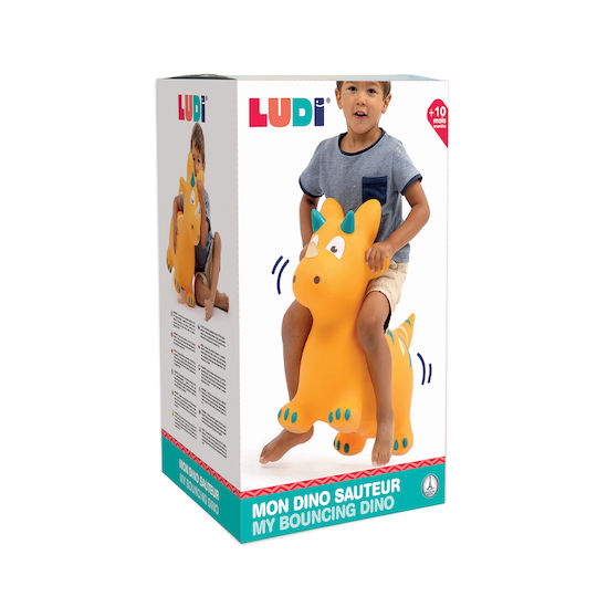 Ludi Hoppers Dinosaur for 3+ Years Yellow 55cm