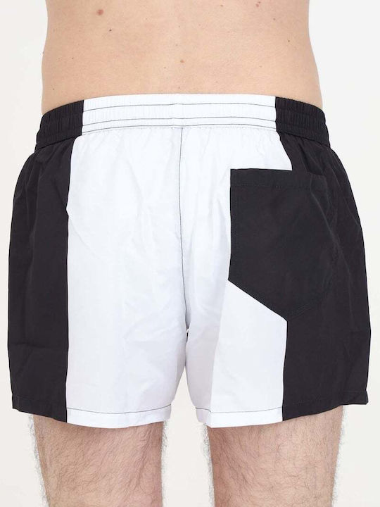 Moschino Herren Badebekleidung Shorts Weiß