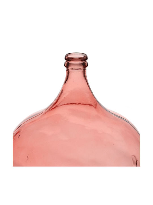 BigBuy Διακοσμητικό Βάζο Glas Rosa 36.5x56x56cm 1Stück