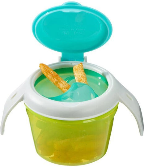 Vital Baby Детска Купа за Хранене от Силикон Зелен