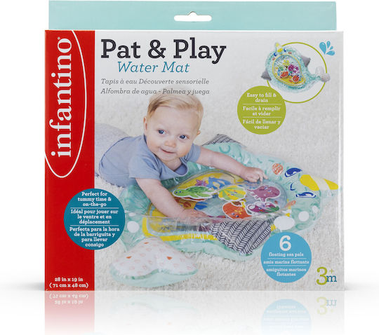 Infantino Pat & Play Water Mat XL Bath Toy for 3++ Months