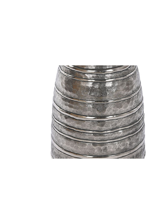 DKD Home Decor Διακοσμητικό Βάζο Aluminium Silber 24x67cm 2Stück