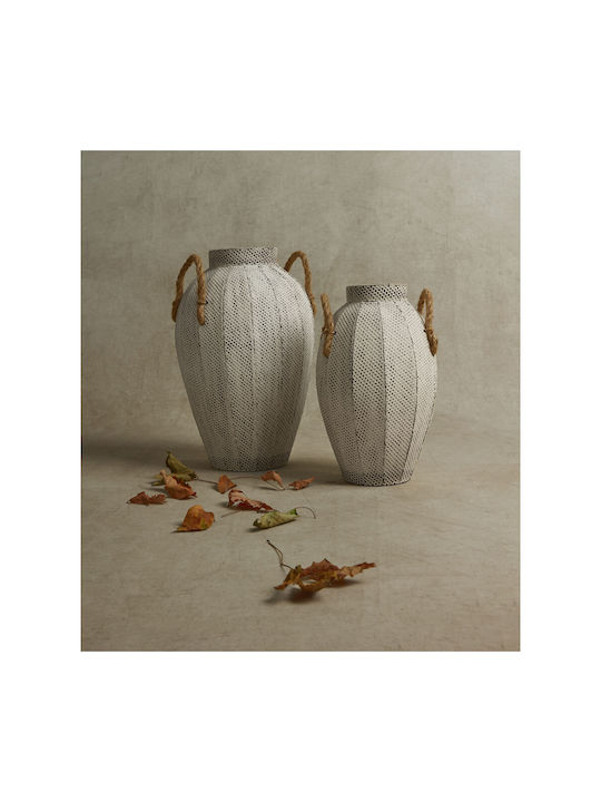 InTheBox Decorative Vase White 25x5cm