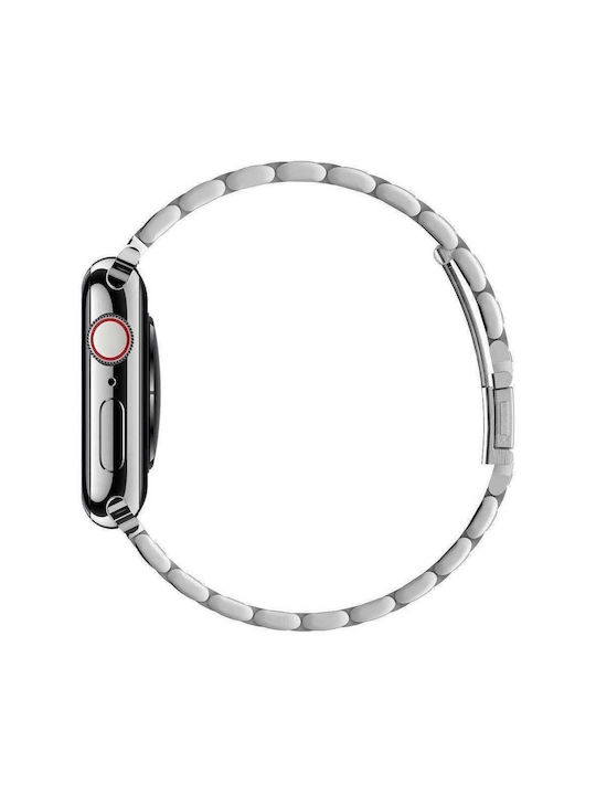 Spigen Modern Fit Λουράκι Ανοξείδωτο Ατσάλι Ασημί (Apple Watch 44/45/46mm/Ultra 49mm)