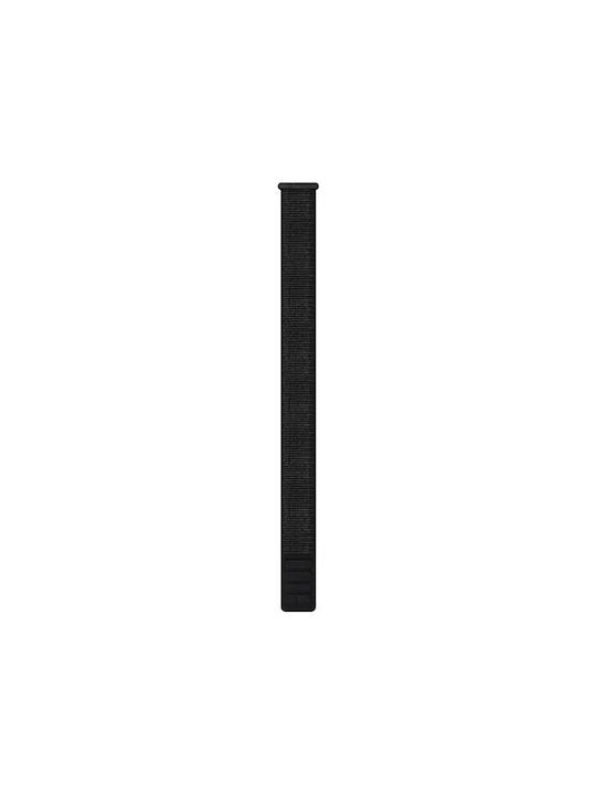 Garmin Strap Fabric Black (Fenix 5 / 5 Plus / 6 / 6 Pro / 7 / 7 Pro / 8 (47mm))