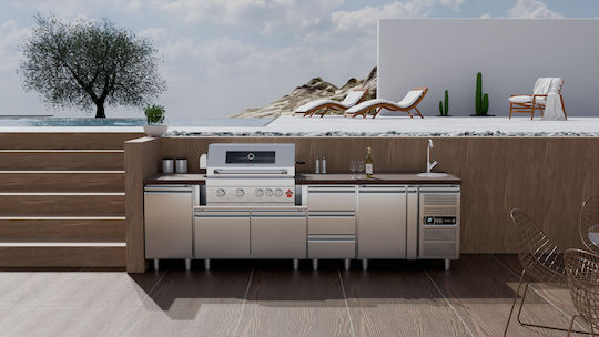 Thermogatz Подготвителен шкаф с чекмеджета 45x68.4x81.5см