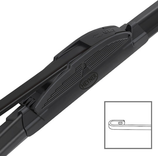 Set de ștergătoare pentru parbriz Heyner potrivit pentru Honda S2000 Ap iunie 1999 iunie 2024 hibrid
