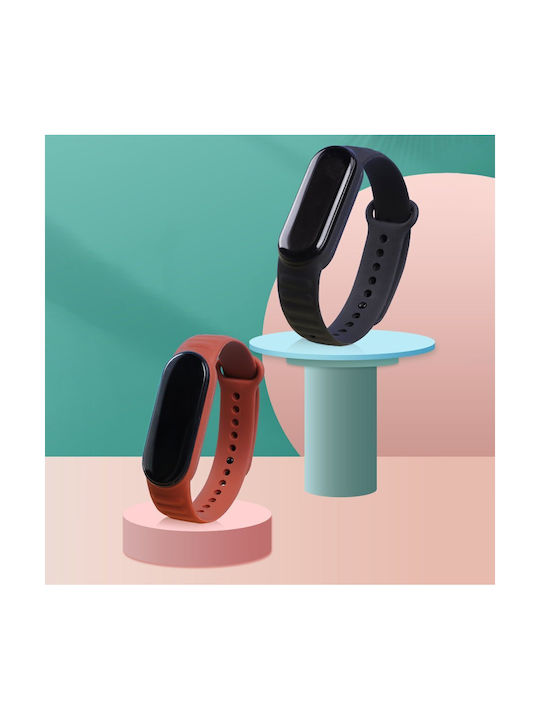 Hurtel Armband Braun (Mi Smart Band 5/Mi Smart Band 6)