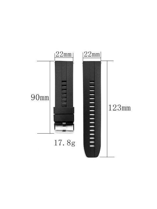 Hurtel Каишка Силикон Розов (Huawei Watch 3 / Huawei Watch GT 2 Pro - Часовник Huawei Watch 3 / Huawei Watch GT 2 Pro)