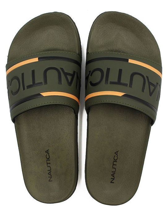 Men's Khaki Slides